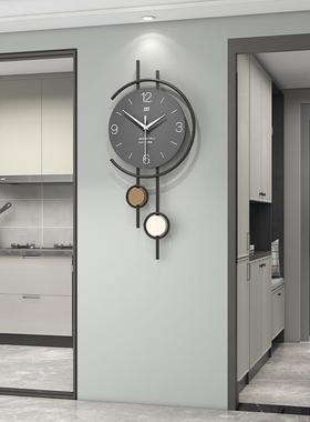 新个性创意时钟高级JT23294-挂墙用餐厅家饰挂钟简约钟装表客厅轻