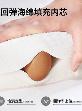 科技布床头靠软大靠背包简001约榻米自粘K榻床背头半软垫床上靠枕