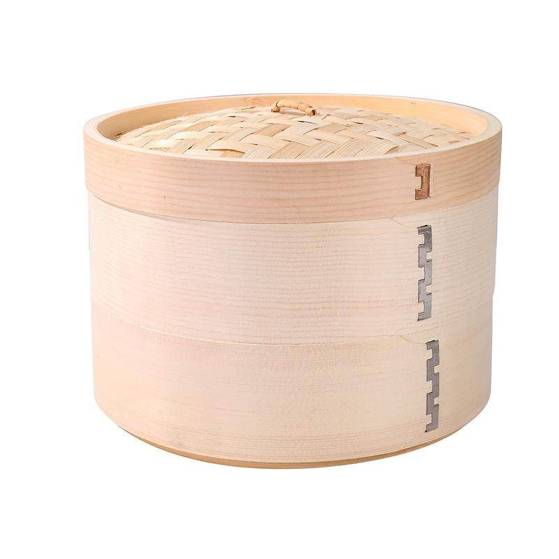 汤锅专用IUW木蒸笼反牙下牙口珐直筒无瑯凹槽木商制手工家用锅用