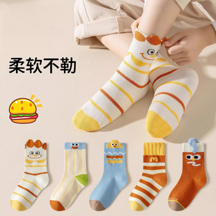 宝宝袜子男童秋冬高筒袜小男孩秋冬款男宝童袜儿童冬天中筒防臭袜
