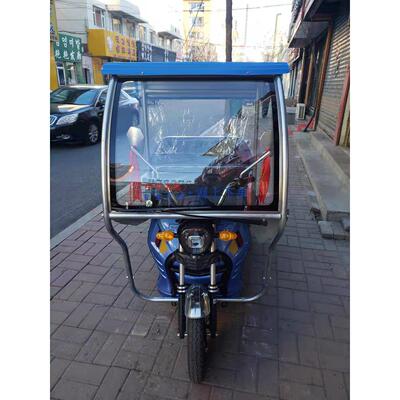 中中洛嵩电动车遮阳伞车篷棚三轮车车棚雨棚防晒防雨防寒观光车