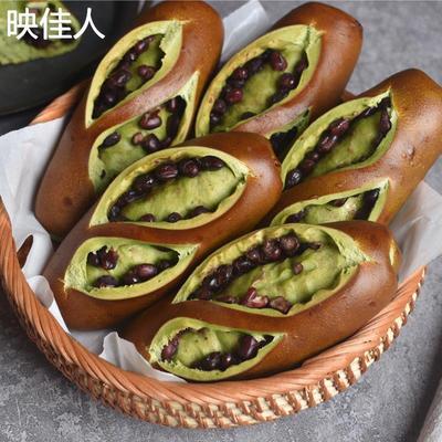 新货麦可兰抹茶红豆碱水