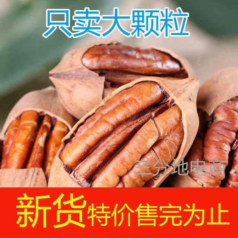 新货碧根果500g坚果每日干