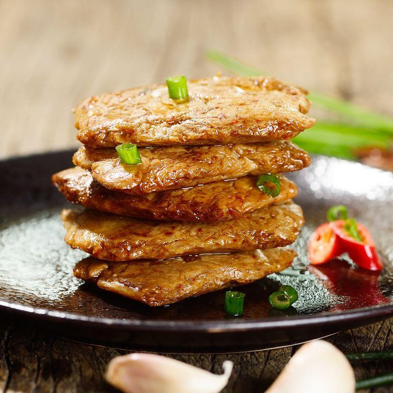 热卖手撕素肉500g独立小包
