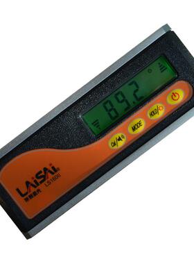 莱赛激光数字显示水平尺LS160II高精度坡度尺多功能强磁铁角度仪