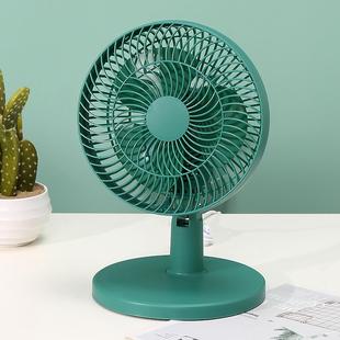摇头风扇台扇 小风扇桌上面静音夏天办公室插电扇家用学生宿舍台式