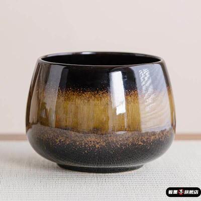 平价陶瓷42410建紫面茶渣砂缸水缸茶渣桶水盂废水桶桌纸篓茶盆茶