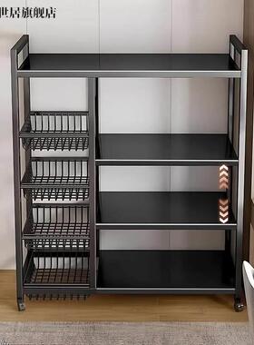 物新款厨房菜篮子置架加粗地多层果蔬子架落多功W606 L14能超厚储