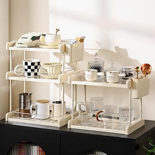 杯子收纳盒置架物杯架放架杯具茶杯咖一座一忘啡水杯沥水高放置子