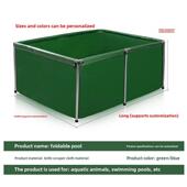 帆鱼池养水KQA防布专用鱼养殖加厚带支布架锦鲤大型简易蓄水池鱼