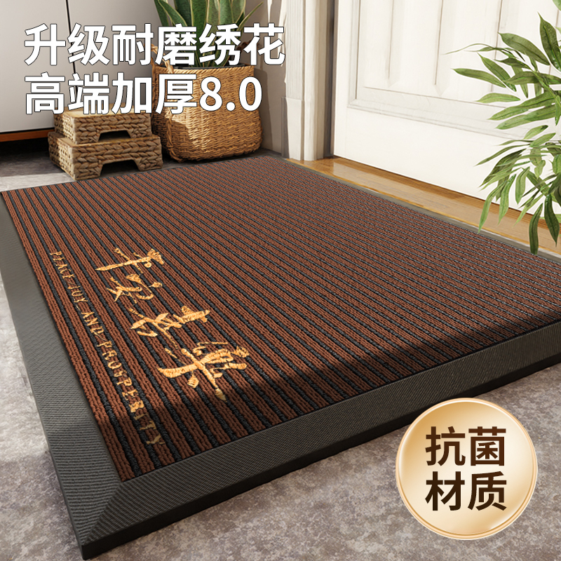 进门地垫入户门垫2024新款防滑吸水耐脏家用门口脚垫乔迁玄关地毯