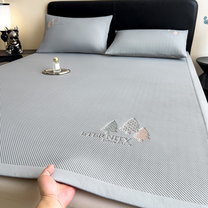 夏季凉感冰丝凉席可机洗水洗竹席2025新款宿舍单人床单床笠软席子