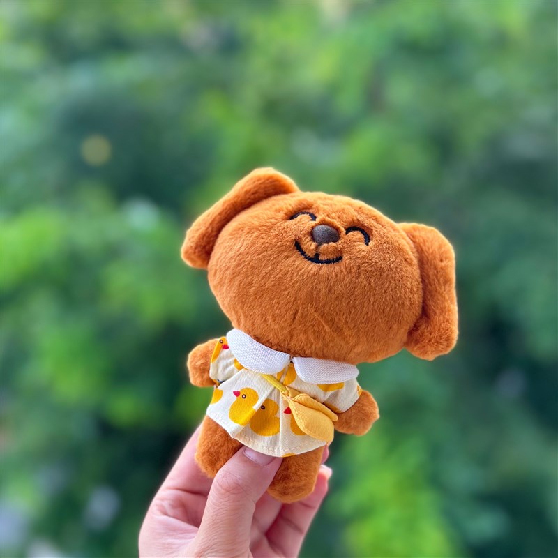 娃衣10cm现货棉花娃娃海星体衣服加J油鸭小冲鸭大笨狗之家可穿