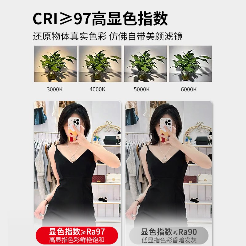 繁简商用明装筒灯led商场s服装店铺高亮15W18W24W天花灯免开孔图片