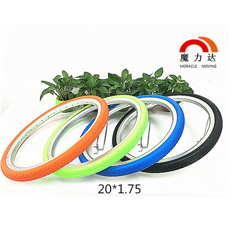20寸共享单车免充气实心发泡胎 自行车轮胎 防滑防扎20*1.75