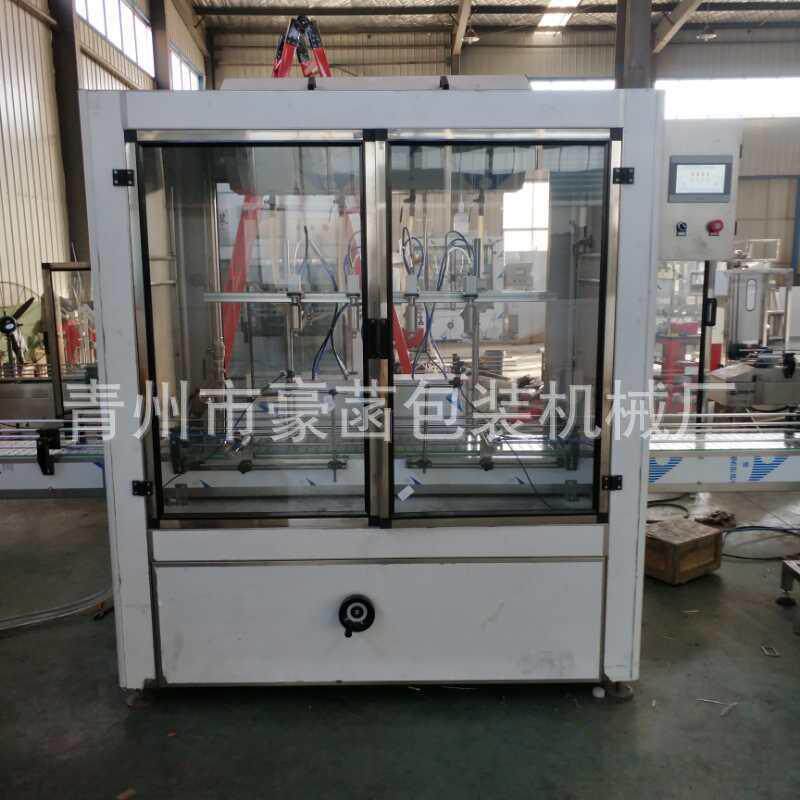 5l全自动食用油灌装机 橄榄油灌装设备 花生油菜籽油灌装生产线