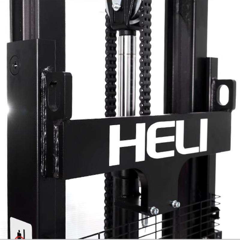 叉车全电动站驾式堆高车1.5吨2吨堆垛机液压升降电动堆高车