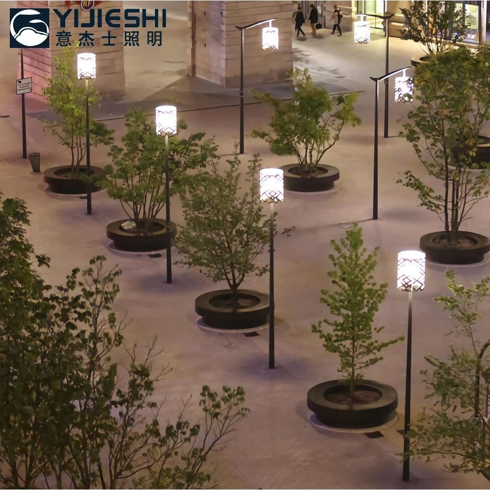 厂家直供简约LED景观庭院灯别墅广场街道亮化3米工程景观照明