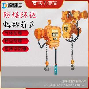 防爆环链电动葫芦粉尘气体矿用喷漆化工380V1吨3吨5吨起重葫芦