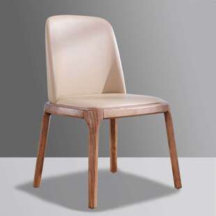 工厂加工订制实木原木餐椅家用餐厅网红椅子皮艺凳子书桌椅八角椅