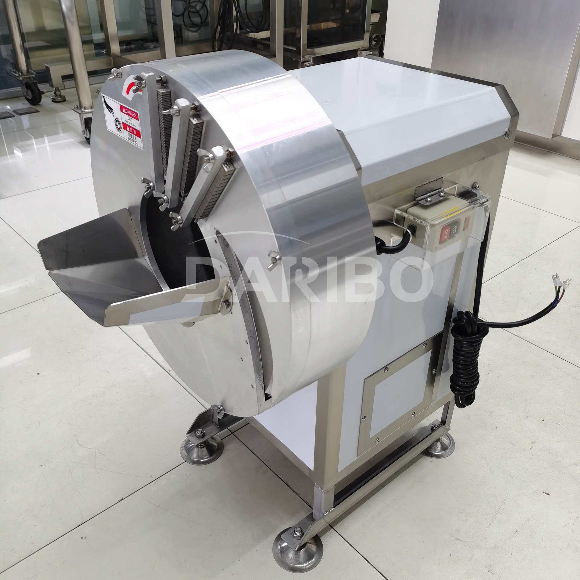 L多功能不锈钢切菜机 食堂商用全自动蔬菜萝卜土豆切片切丝机厨房