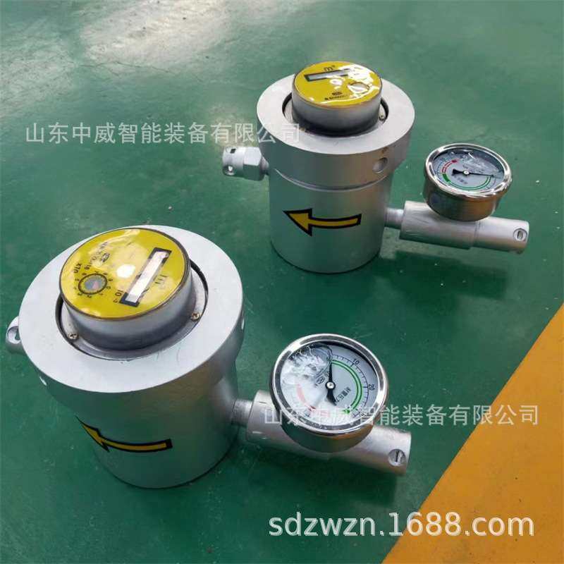 双表盘矿用高压注水流量计双功能水表KJ19接口煤层高压注水流量计