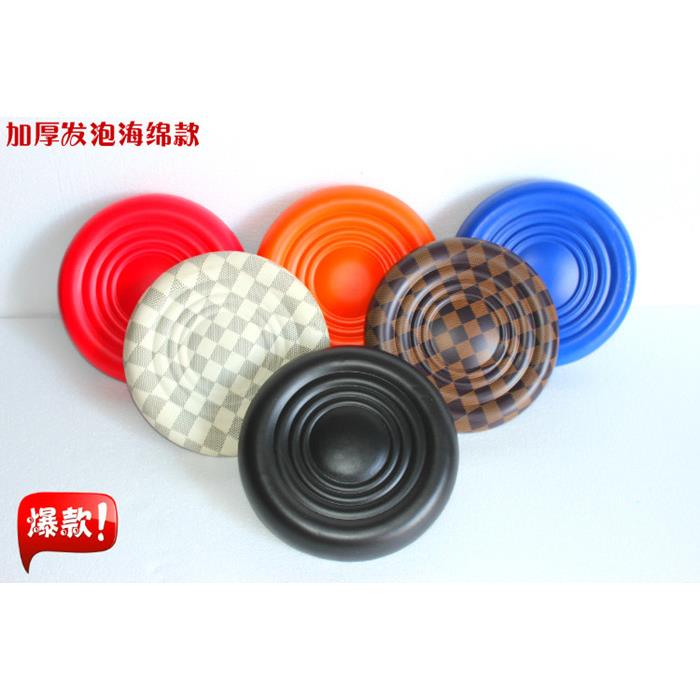 包邮圆凳面彩色坐面垫子坐垫钢筋凳面实木面直径29CM皮革凳子面