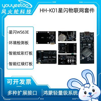 润和星闪HH-K01鸿蒙开发套件WS63E智能家居openharmony嵌入式大赛