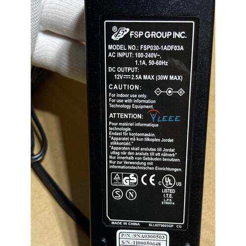 全新原装FSP030-1ADF03A 12V2.5A MAX适用FSP030-RCAM电源适配器