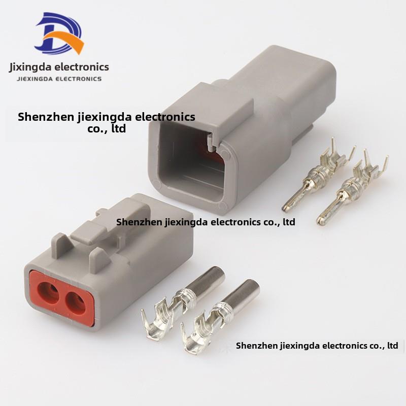 DTP04-2P/DTP06-2S汽车防水连接器接插件 DJ70210Y-2.3-11/21