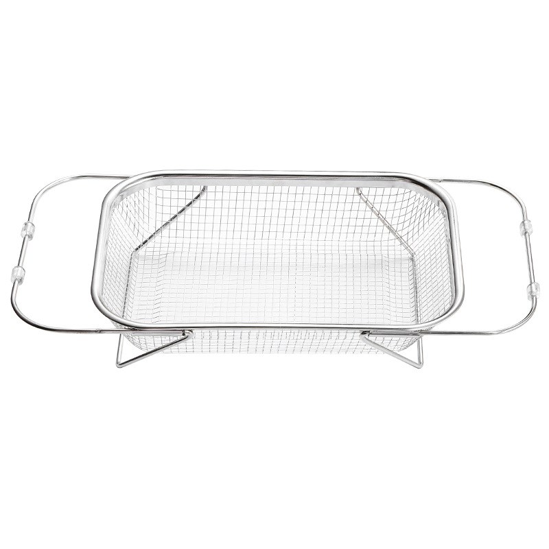 厨房洗碗池水槽沥水架伸缩过滤网不锈钢置物架家用洗菜盆水果盘