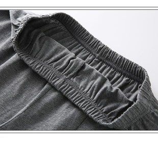 宽松大码 棉质长裤 薄款 中老年爸爸空调裤 家居裤 外穿春秋睡裤 男夏季