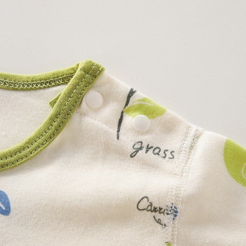 婴儿秋衣秋裤套装分体两件套无骨肩开扣纯棉宝宝高腰护肚内衣睡衣,童装/婴儿装/亲子装,内衣套装,淘宝优惠券,粉丝福利购,淘宝优惠卷