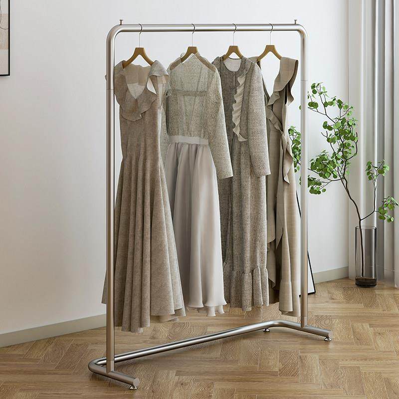 不锈钢拉丝服装店展示架女装店中岛落地式网红童装衣服摆摊挂衣架,商业/办公家具,服装展示架,淘宝优惠券,粉丝福利购,淘宝优惠卷
