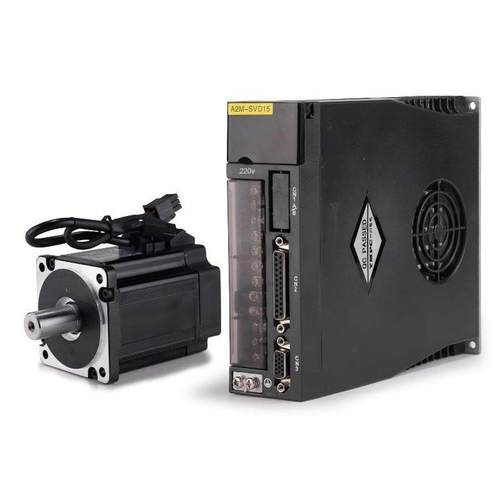 一川交流伺服电机驱动器套装220V400W750W数控机床马达磁编控制