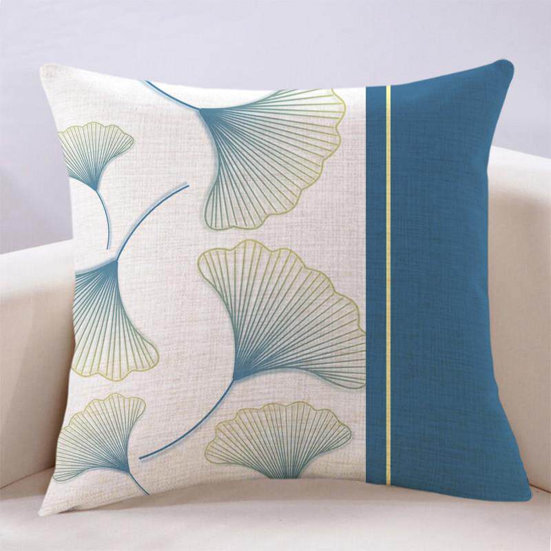 A6L简约现代唯美小清新银杏客厅沙发抱枕卧室床头靠背靠垫午睡趴