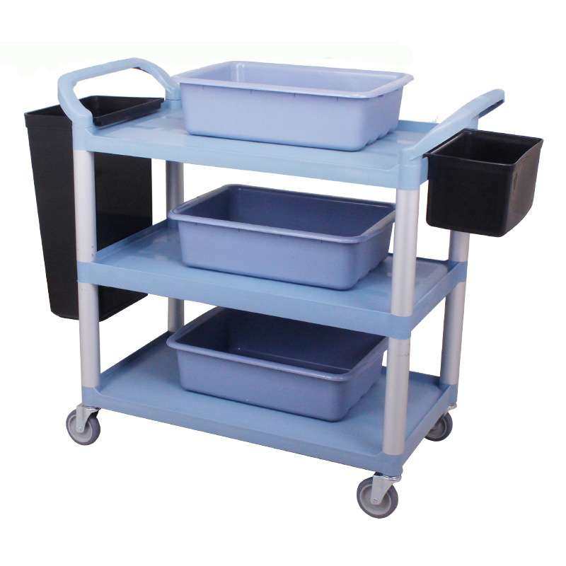 餐厅收餐车收碗车大号塑料三层手推车餐盘餐盆收集车饭店撤台车,收纳整理,家用收纳手推车,淘宝优惠券,粉丝福利购,淘宝优惠卷