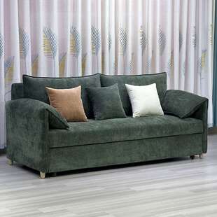 佛山家具小户型沙发床两用可折叠多功能现代简约客厅棉麻布艺沙发