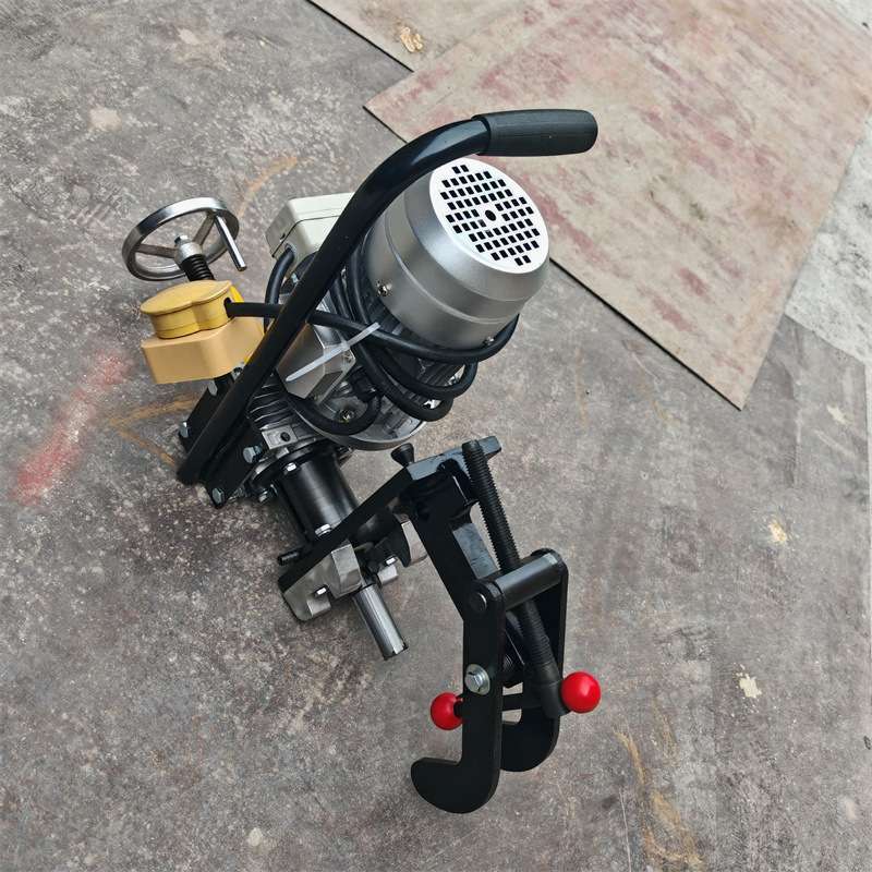 380V0.75KW手提式轨道打眼工务养护钻轨器 DGZ-31电动钢轨钻孔机