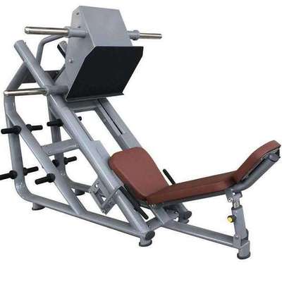 45度倒蹬训练器 T型划船器Trainer T-Rower avec étrier invers