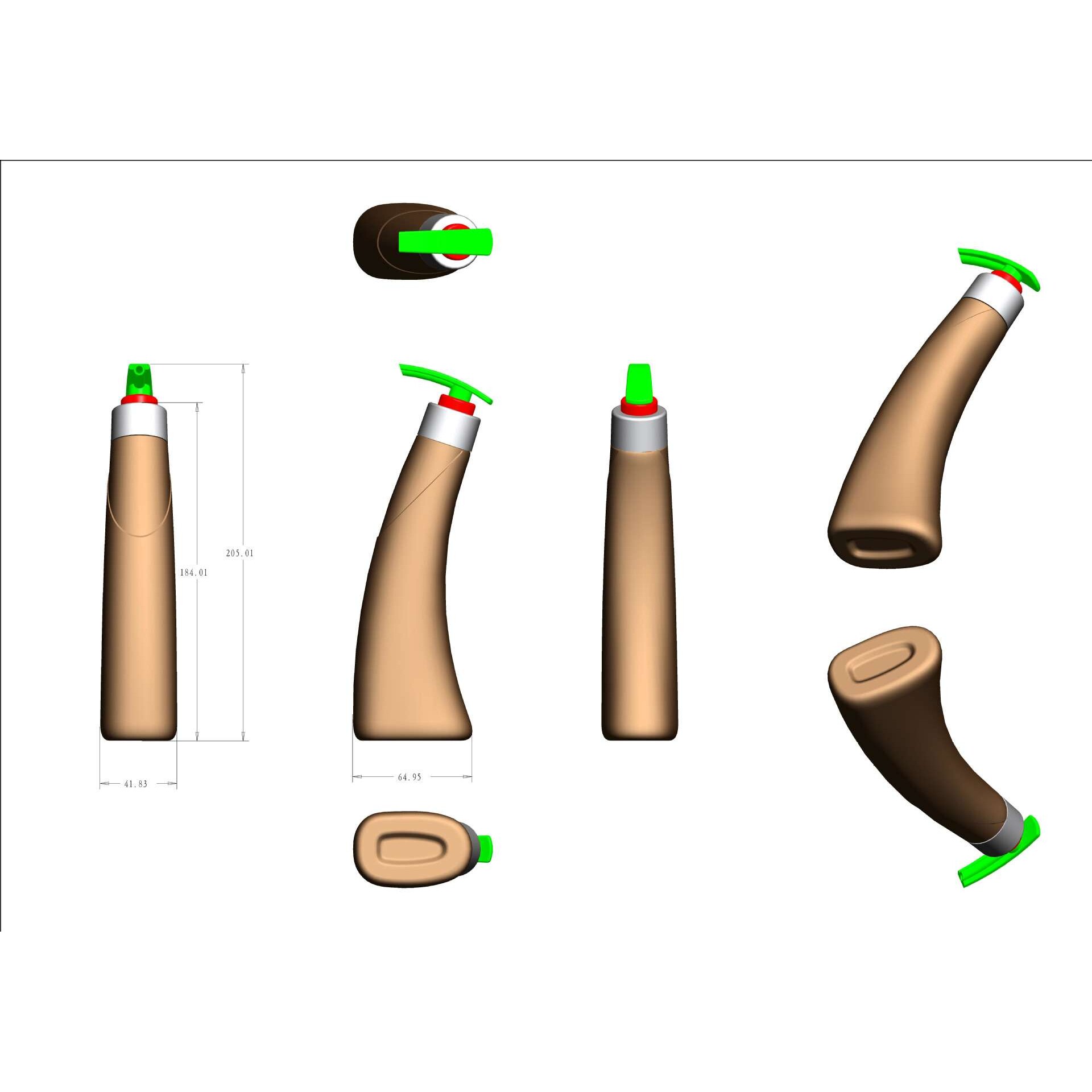 家具配件抄数画图 家居用品抄数 日用品抄数 凳子抄数设计
