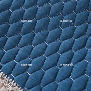 沙发垫半成品绗缝布料卷材  莫兰迪纯色沙发套布艺飘窗垫床垫