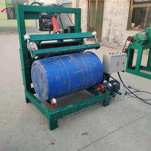 电动塑料桶切割机化工厂塑料油桶裁切机废旧塑料桶回收厂切盖机