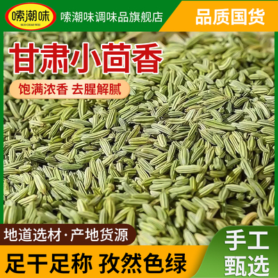 正宗甘肃小茴香颗粒调料香料炒菜炖肉卤菜烧烤撤料家厨房调料大全