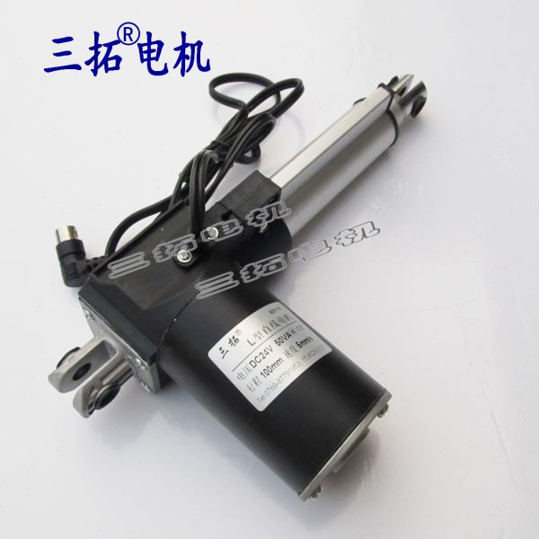 L型 24V行程50-300mm 推杆马达 护理床电机 电动推杆 按摩椅电机