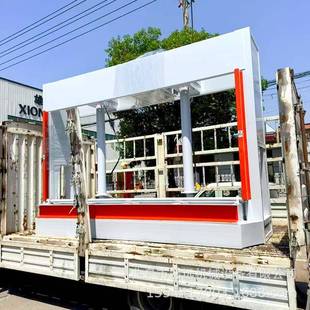 压板平整 3米外墙保温板全自动压合机 分段式 铝塑板蜂窝板冷压机