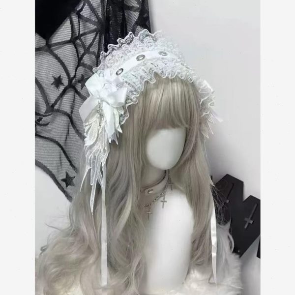 头饰InstGan翅膀原创Lolita哥特暗黑发饰n天使1 发带er g