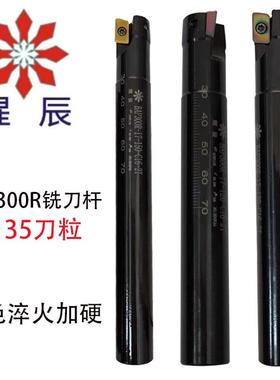 黑色淬火高硬度CNC数控铣刀杆BAP300RC16-17 20 21铣床飞刀杆R0.8