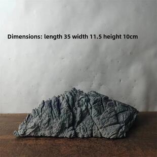 天然原石英石盆景石 鱼缸造景龟纹石根抱石 花盆造景 盆景石料