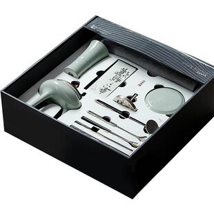 宋式清雅香道套装用具家用高档打香篆礼盒檀香陶瓷香炉香薰炉配件